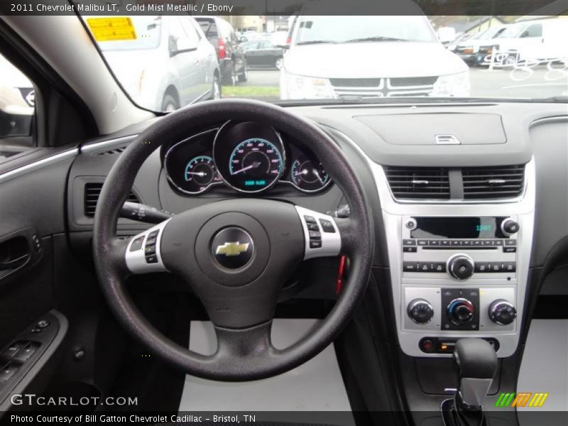 Gold Mist Metallic / Ebony 2011 Chevrolet Malibu LT