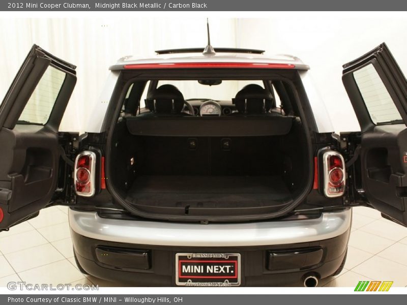 Midnight Black Metallic / Carbon Black 2012 Mini Cooper Clubman