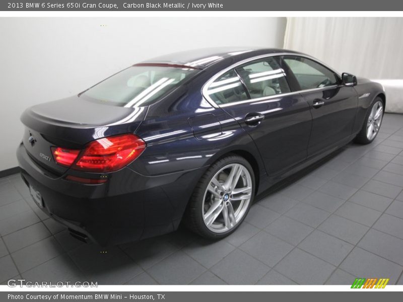  2013 6 Series 650i Gran Coupe Carbon Black Metallic