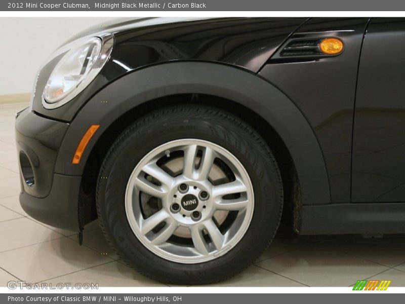 Midnight Black Metallic / Carbon Black 2012 Mini Cooper Clubman