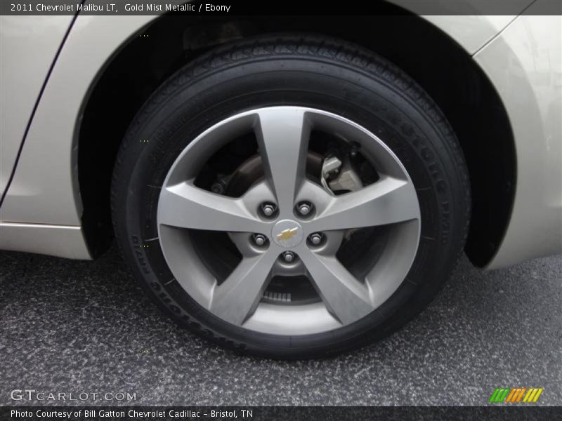 Gold Mist Metallic / Ebony 2011 Chevrolet Malibu LT