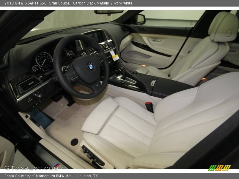 Ivory White Interior - 2013 6 Series 650i Gran Coupe 