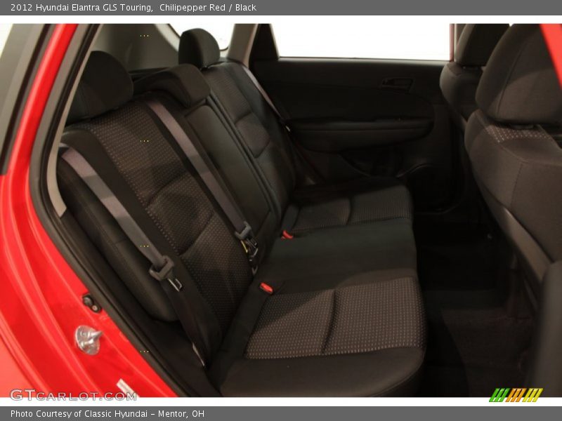 Rear Seat of 2012 Elantra GLS Touring