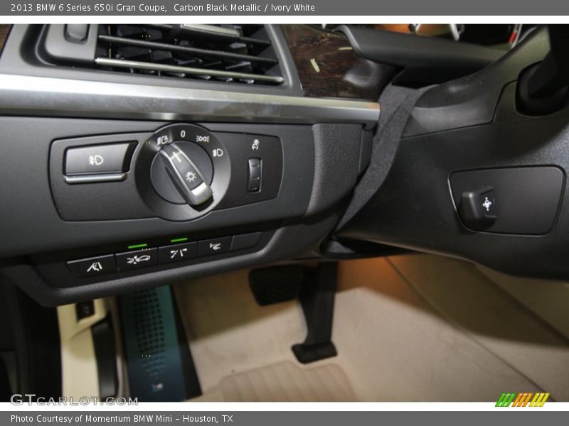 Controls of 2013 6 Series 650i Gran Coupe
