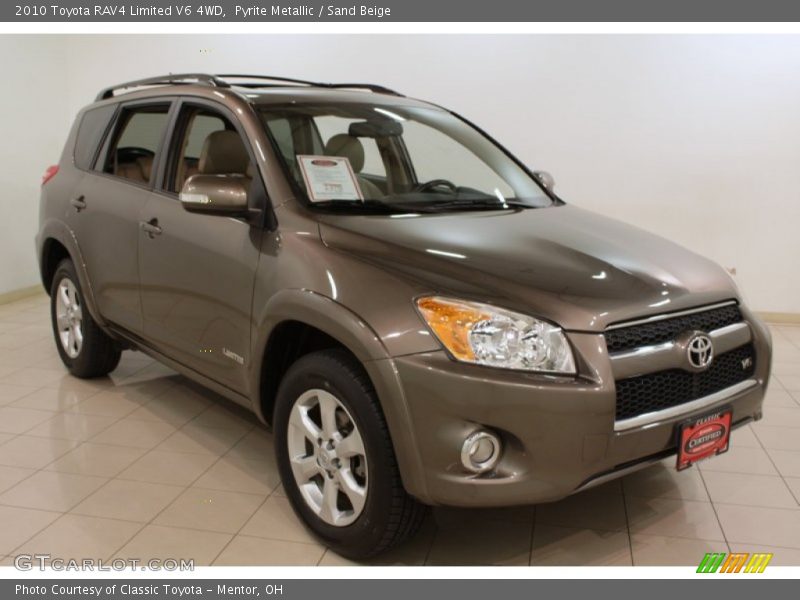Pyrite Metallic / Sand Beige 2010 Toyota RAV4 Limited V6 4WD