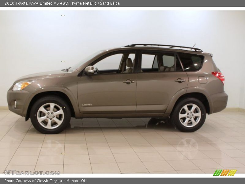 Pyrite Metallic / Sand Beige 2010 Toyota RAV4 Limited V6 4WD