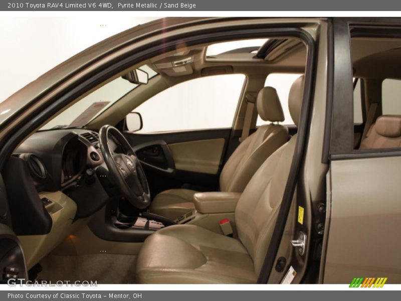 Pyrite Metallic / Sand Beige 2010 Toyota RAV4 Limited V6 4WD