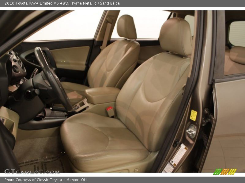 Pyrite Metallic / Sand Beige 2010 Toyota RAV4 Limited V6 4WD