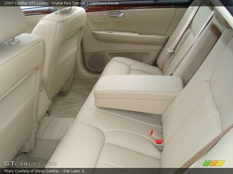 Crystal Red Tintcoat / Cashmere/Cocoa 2007 Cadillac DTS Luxury