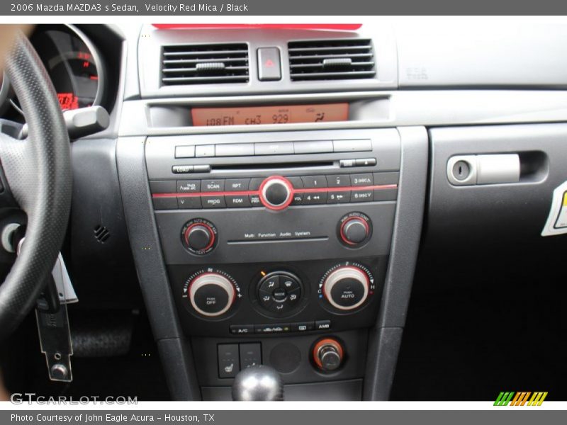 Controls of 2006 MAZDA3 s Sedan