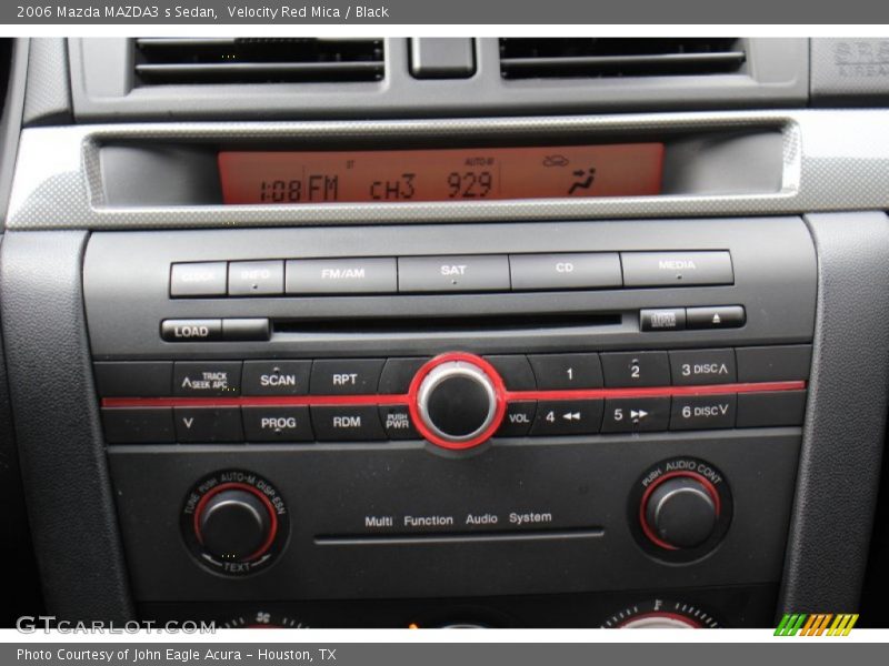 Controls of 2006 MAZDA3 s Sedan