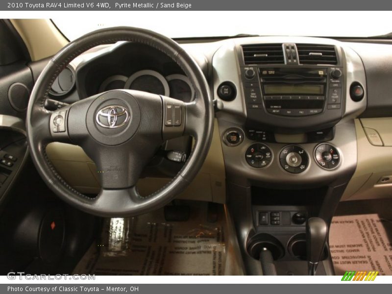 Pyrite Metallic / Sand Beige 2010 Toyota RAV4 Limited V6 4WD