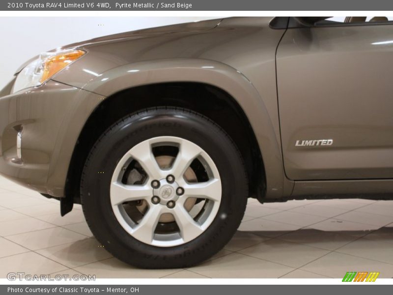 Pyrite Metallic / Sand Beige 2010 Toyota RAV4 Limited V6 4WD