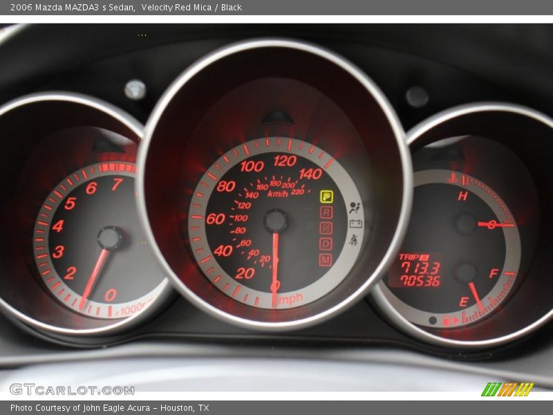  2006 MAZDA3 s Sedan s Sedan Gauges