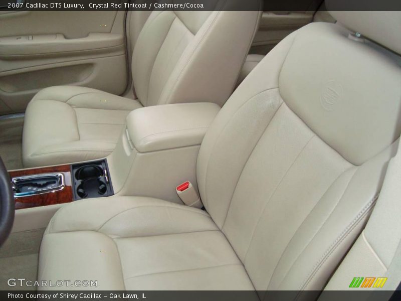 Crystal Red Tintcoat / Cashmere/Cocoa 2007 Cadillac DTS Luxury