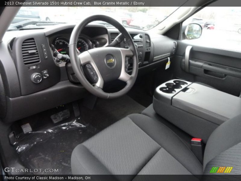  2013 Silverado 1500 Hybrid Crew Cab Ebony Interior