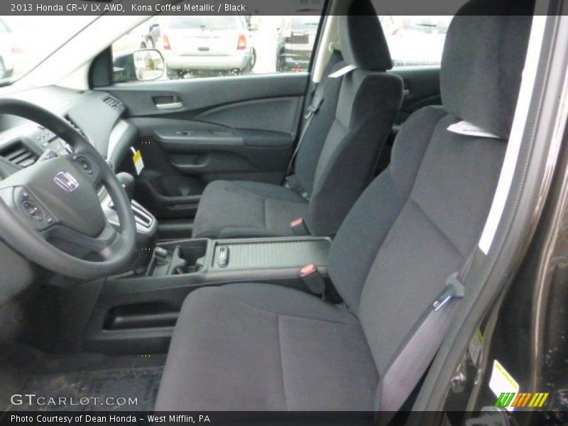 Kona Coffee Metallic / Black 2013 Honda CR-V LX AWD