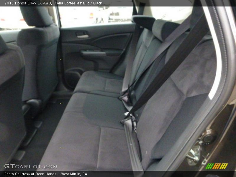 Kona Coffee Metallic / Black 2013 Honda CR-V LX AWD
