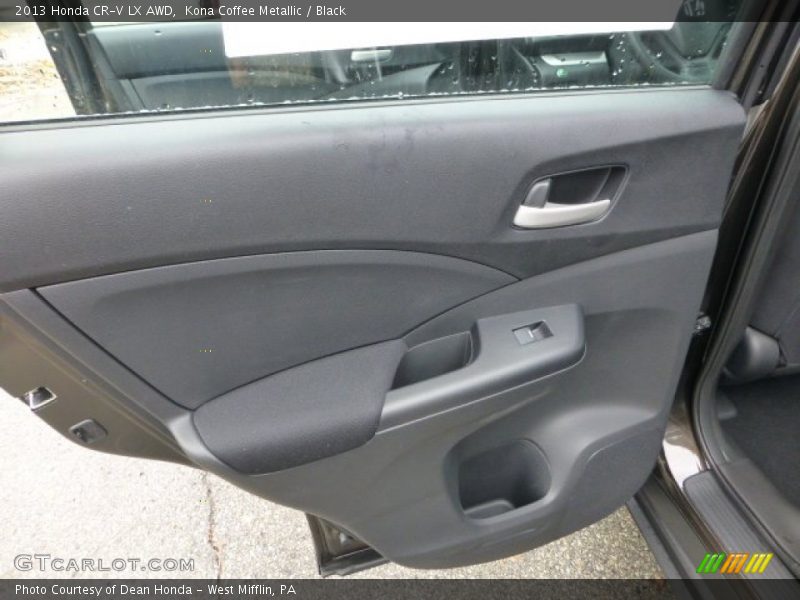 Kona Coffee Metallic / Black 2013 Honda CR-V LX AWD