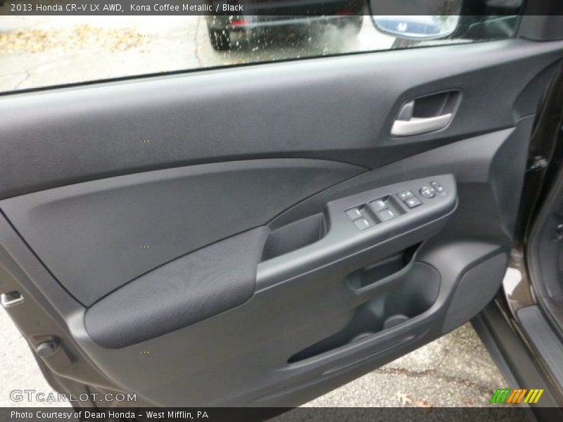Kona Coffee Metallic / Black 2013 Honda CR-V LX AWD