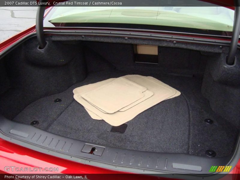 Crystal Red Tintcoat / Cashmere/Cocoa 2007 Cadillac DTS Luxury
