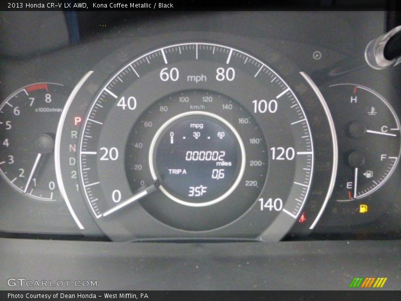 2013 CR-V LX AWD LX AWD Gauges