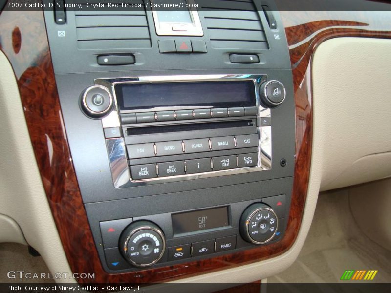 Crystal Red Tintcoat / Cashmere/Cocoa 2007 Cadillac DTS Luxury