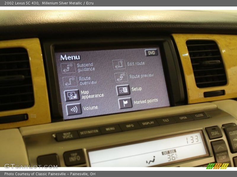 Millenium Silver Metallic / Ecru 2002 Lexus SC 430