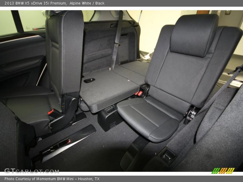 Rear Seat of 2013 X5 xDrive 35i Premium
