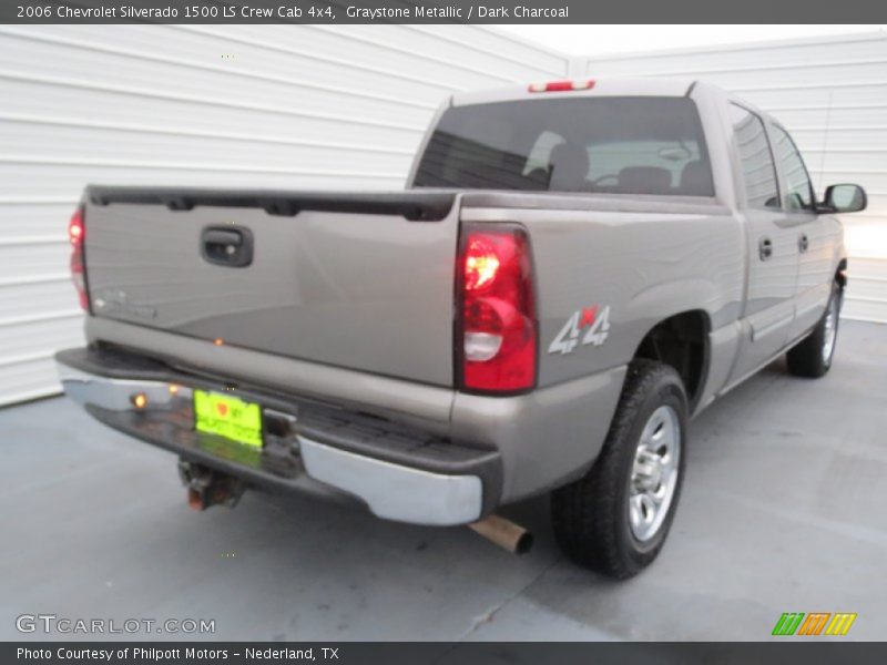 Graystone Metallic / Dark Charcoal 2006 Chevrolet Silverado 1500 LS Crew Cab 4x4