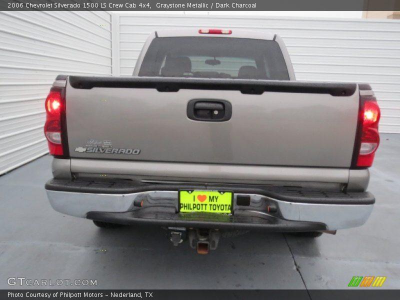 Graystone Metallic / Dark Charcoal 2006 Chevrolet Silverado 1500 LS Crew Cab 4x4