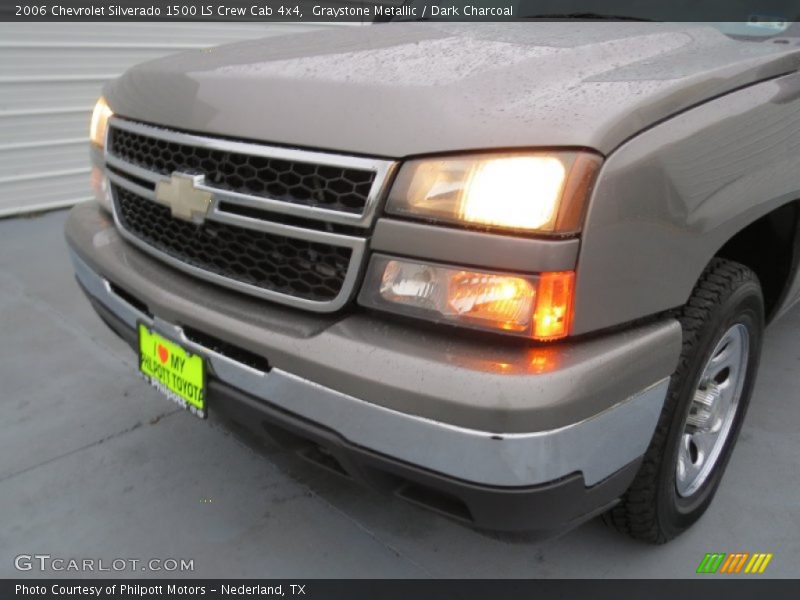 Graystone Metallic / Dark Charcoal 2006 Chevrolet Silverado 1500 LS Crew Cab 4x4