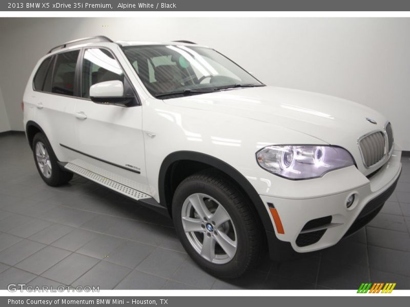 Alpine White / Black 2013 BMW X5 xDrive 35i Premium