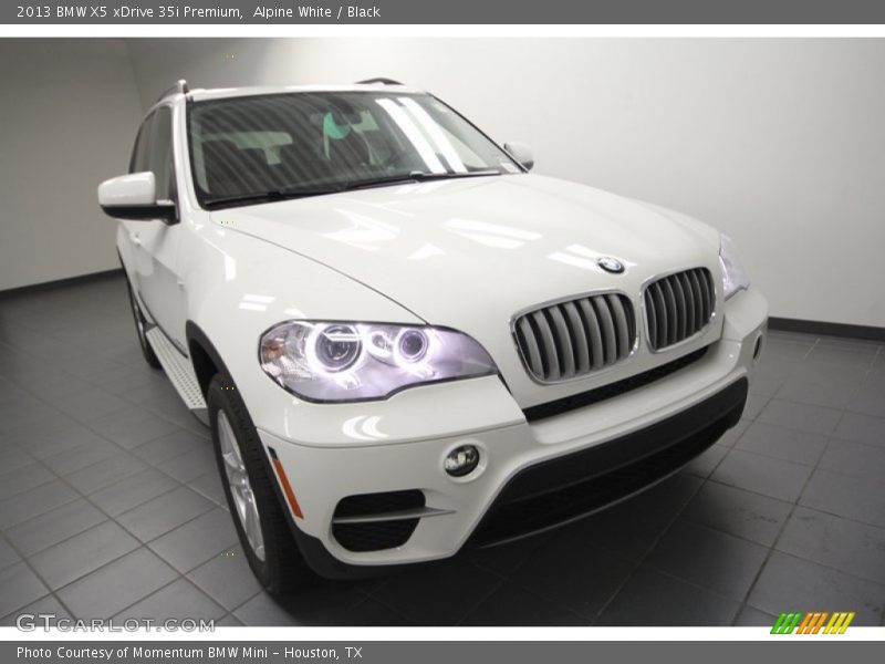 Alpine White / Black 2013 BMW X5 xDrive 35i Premium