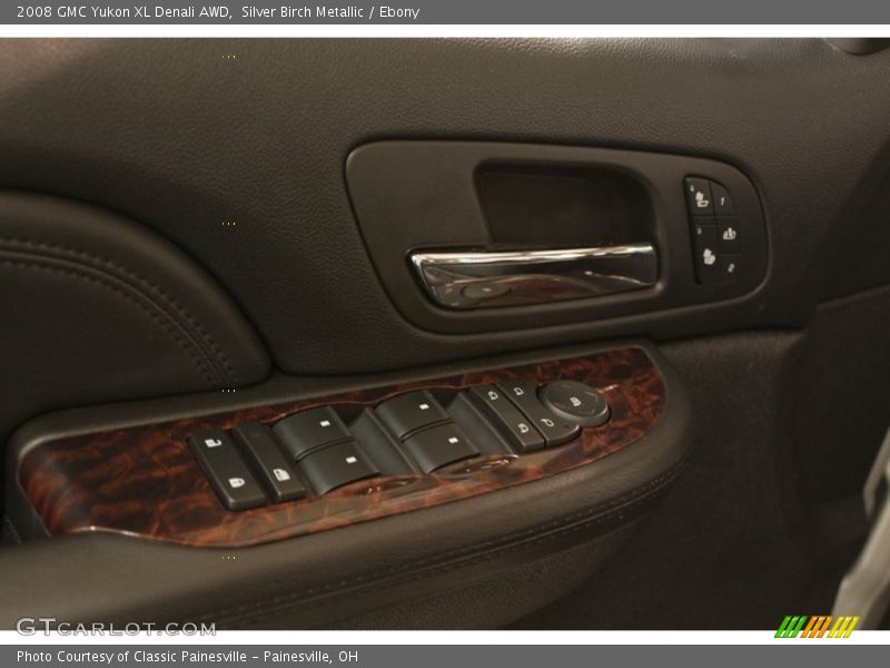 Silver Birch Metallic / Ebony 2008 GMC Yukon XL Denali AWD