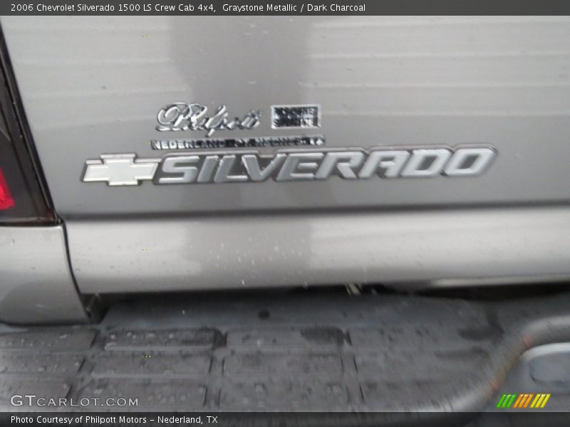 Graystone Metallic / Dark Charcoal 2006 Chevrolet Silverado 1500 LS Crew Cab 4x4