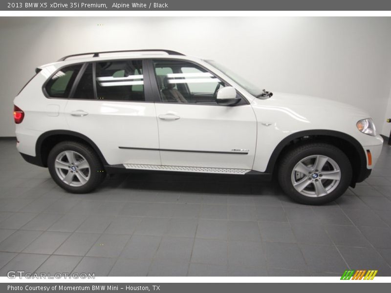 Alpine White / Black 2013 BMW X5 xDrive 35i Premium