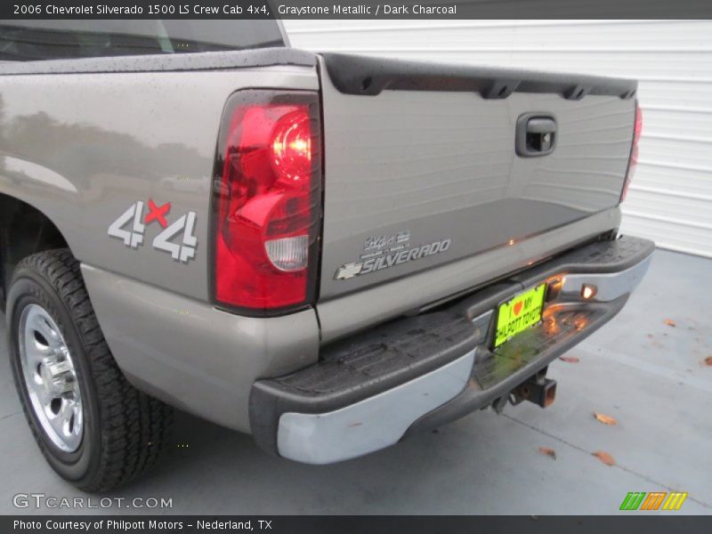Graystone Metallic / Dark Charcoal 2006 Chevrolet Silverado 1500 LS Crew Cab 4x4