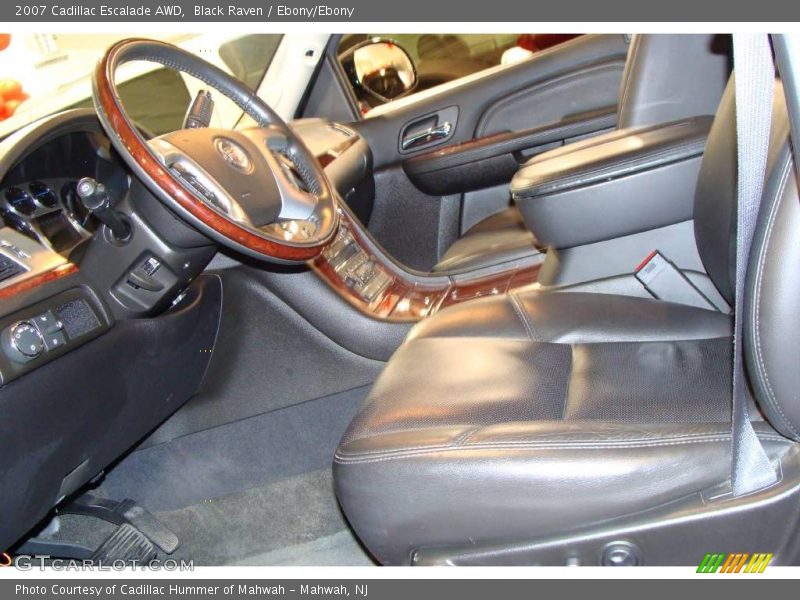 Black Raven / Ebony/Ebony 2007 Cadillac Escalade AWD