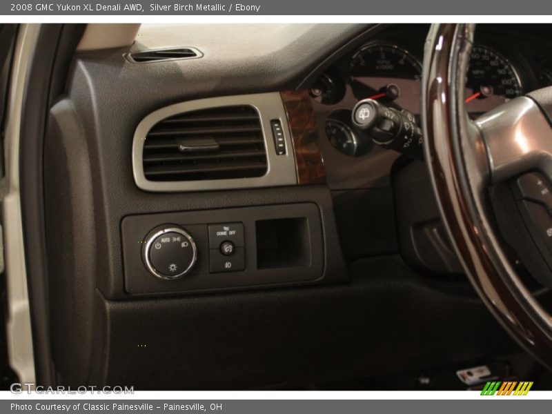 Silver Birch Metallic / Ebony 2008 GMC Yukon XL Denali AWD