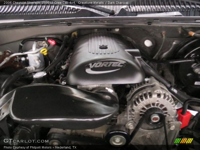 Graystone Metallic / Dark Charcoal 2006 Chevrolet Silverado 1500 LS Crew Cab 4x4