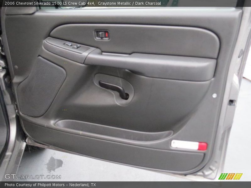 Graystone Metallic / Dark Charcoal 2006 Chevrolet Silverado 1500 LS Crew Cab 4x4
