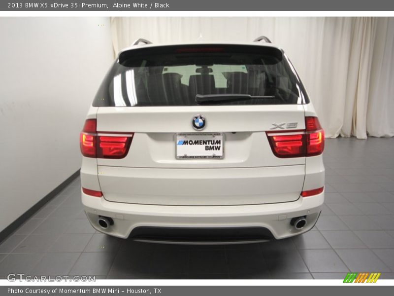 Alpine White / Black 2013 BMW X5 xDrive 35i Premium