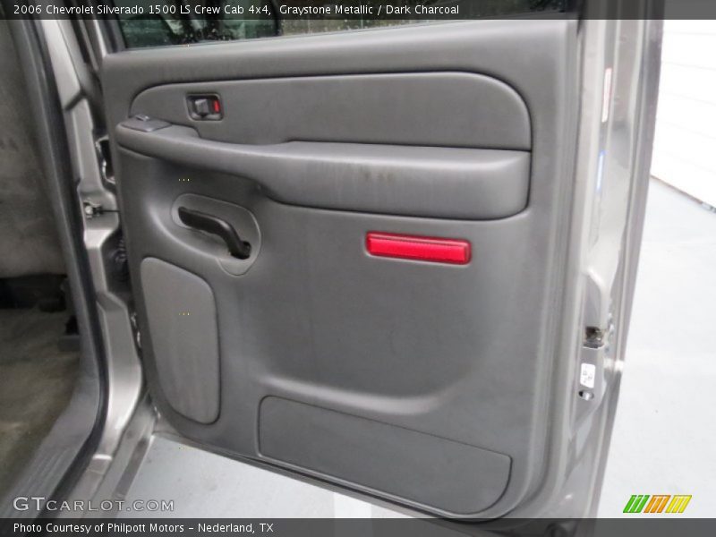 Graystone Metallic / Dark Charcoal 2006 Chevrolet Silverado 1500 LS Crew Cab 4x4
