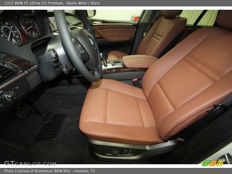 Front Seat of 2013 X5 xDrive 35i Premium