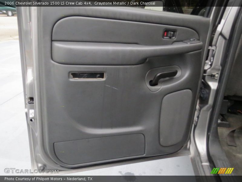Graystone Metallic / Dark Charcoal 2006 Chevrolet Silverado 1500 LS Crew Cab 4x4