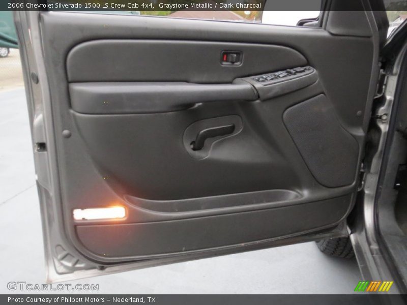Graystone Metallic / Dark Charcoal 2006 Chevrolet Silverado 1500 LS Crew Cab 4x4