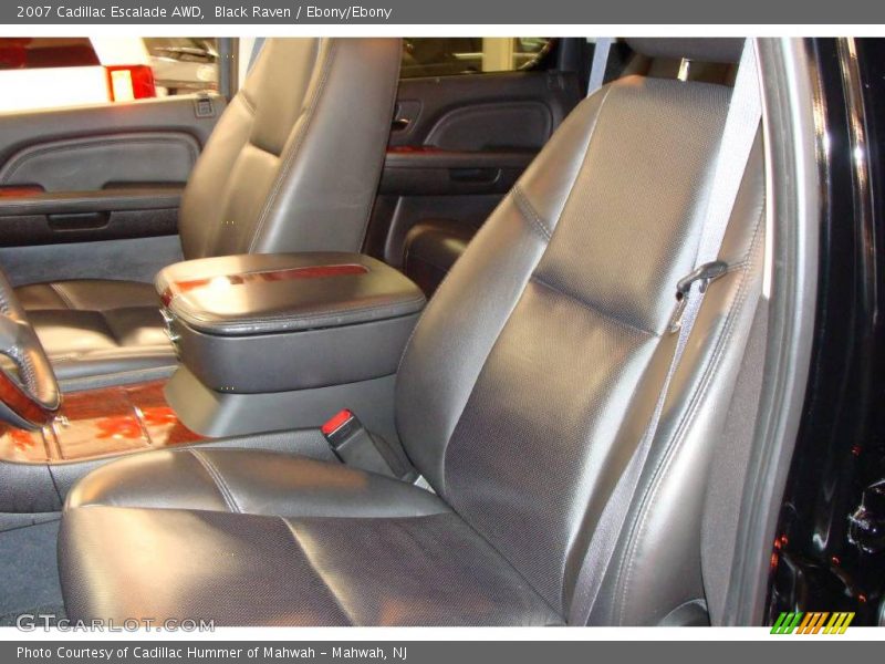 Black Raven / Ebony/Ebony 2007 Cadillac Escalade AWD