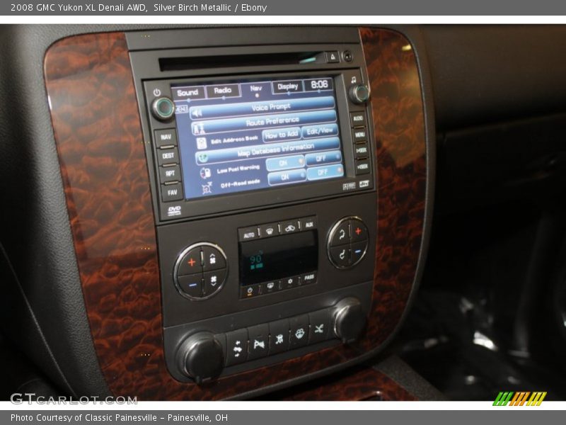 Silver Birch Metallic / Ebony 2008 GMC Yukon XL Denali AWD