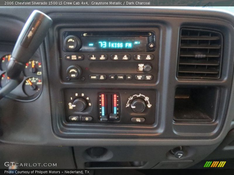 Graystone Metallic / Dark Charcoal 2006 Chevrolet Silverado 1500 LS Crew Cab 4x4